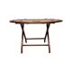 Vintage Mahogany Coffee Table With Tray, 1970s