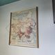 Old school map of geography of Australia and Asia double-sided