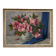 Large still life with pink flowers