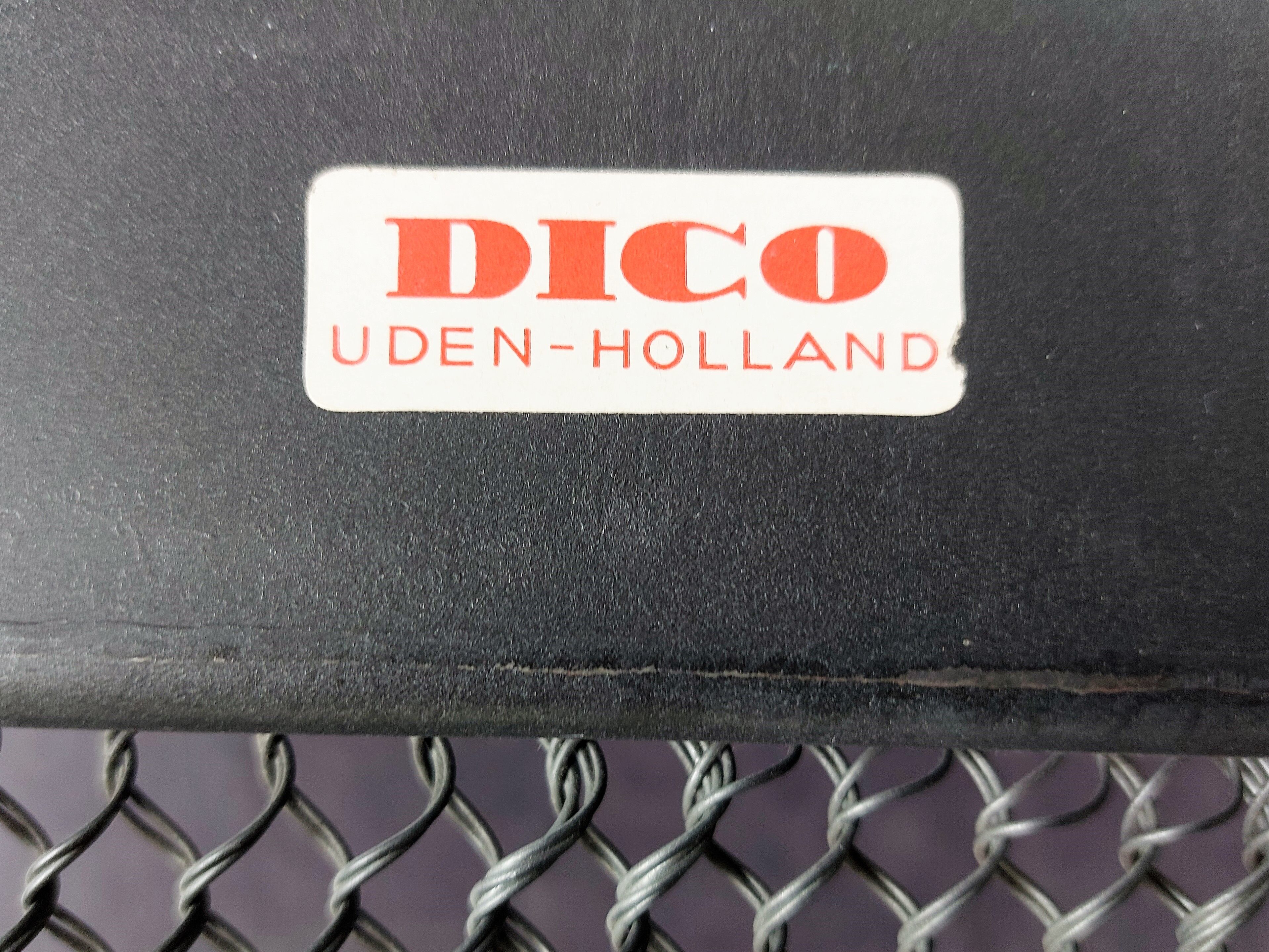 Room 56 wood and metal bed by Rob Parry and Emile Truijen for DICO, 1950