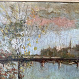 Landscape of Paris and the Seine