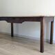 Antique farmhouse table in patinated solid wood - 178 cm
