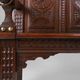 18th Century Gothic French Oak Carved High Back Panel Settle