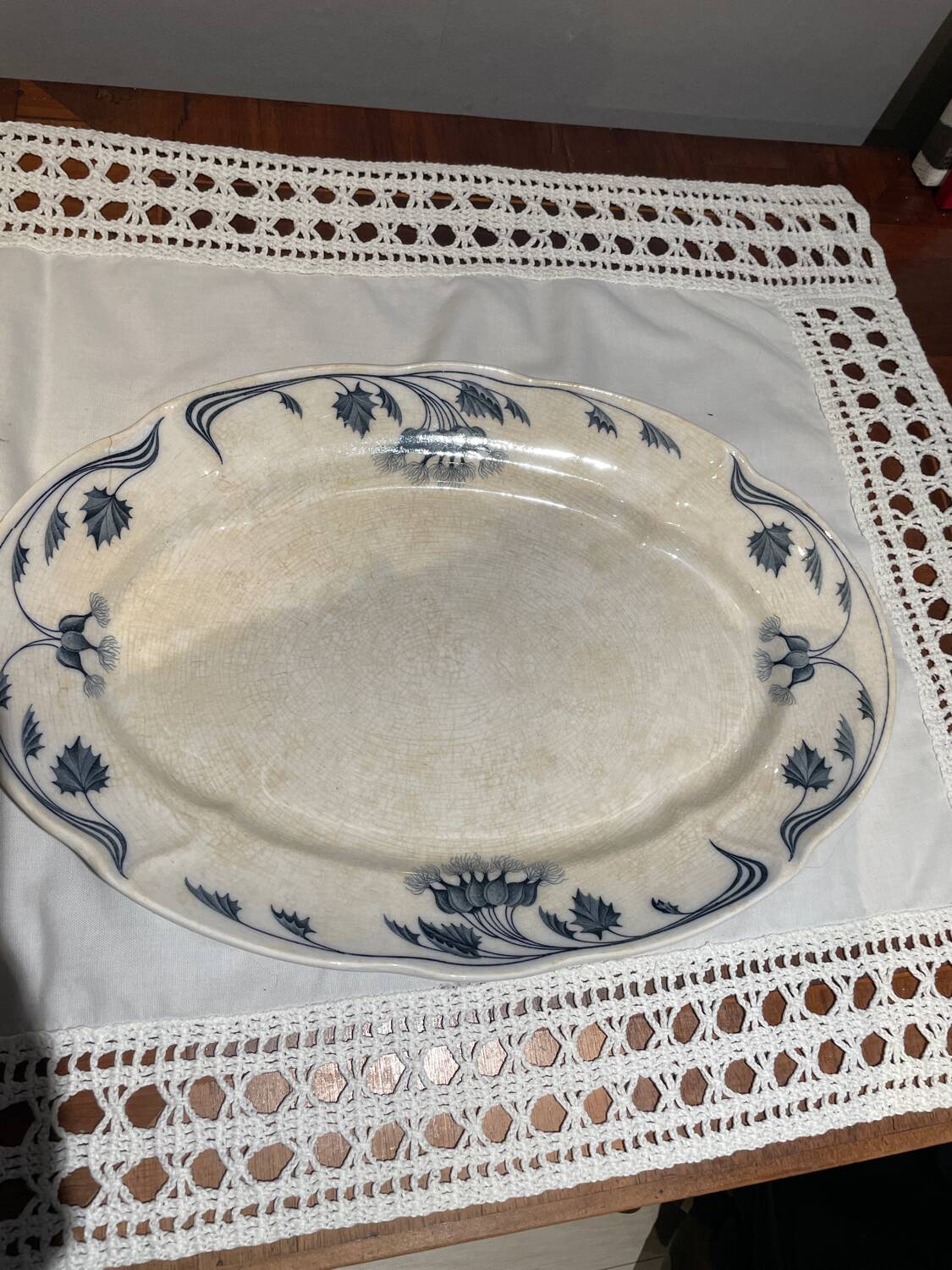 Mettlach serving dish, Villeroy&Boch