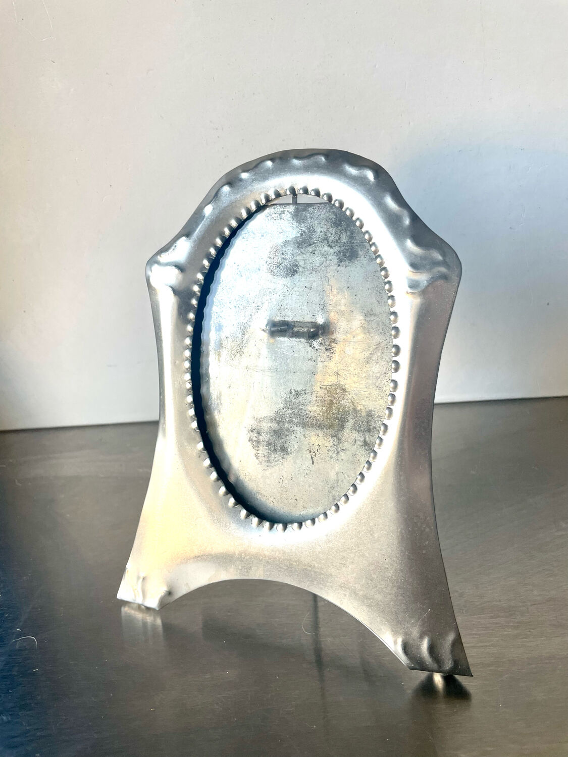 Art nouveau metal picture frame