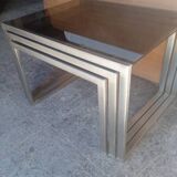 Vintage 70s nesting coffee tables