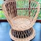 Rattan children's armchair