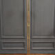 Halogen gilded metal floor lamp 1980 modernist