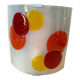 Applique murale verre iitelien multicolore