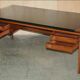 Arne Vodder model 419 executive chair and model 223 desk in rosewood and leather.