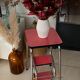 Stool stepladder formica vintage