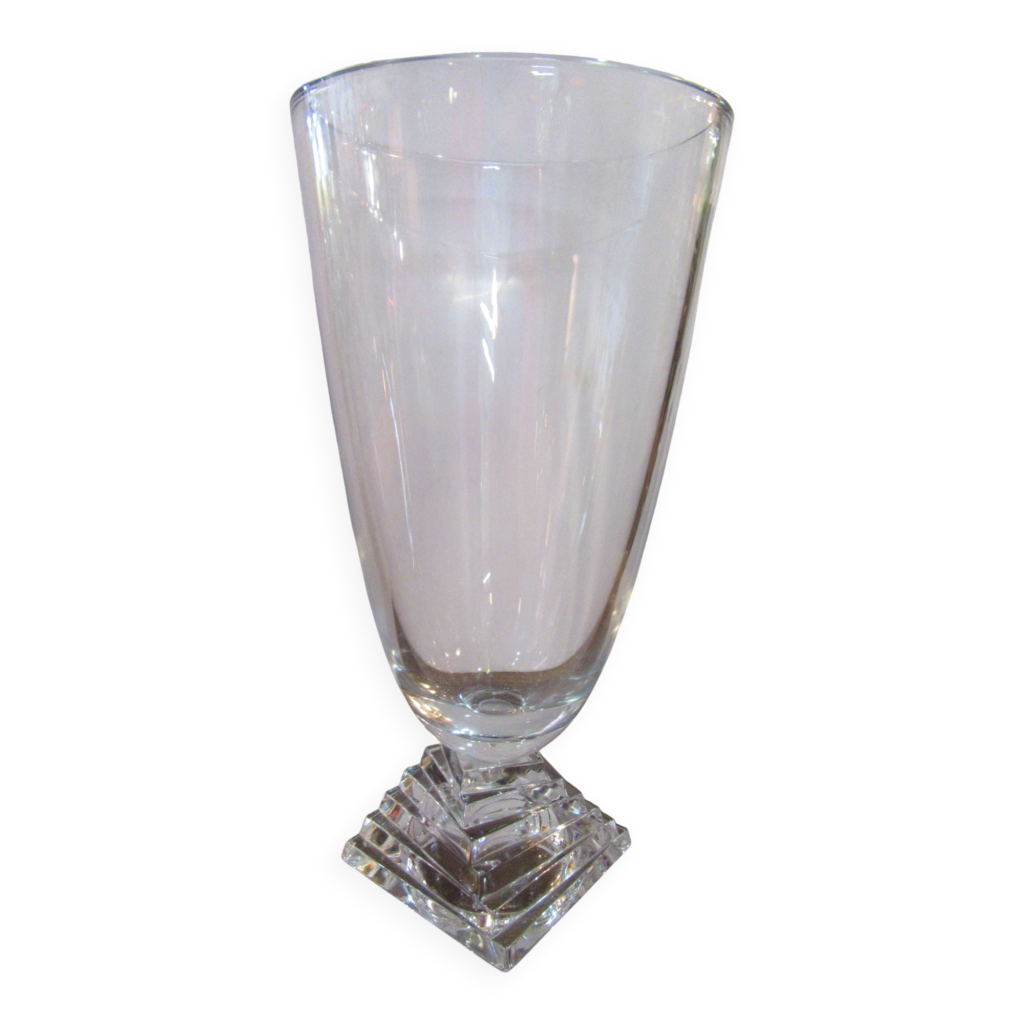 vase en cristal