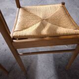 Set of 4 Dal Vera design chairs, Italy, 60s, 70s
