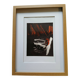 Art deco frame | pierre soulages "november 2, 1957" | black & gold/ochre |