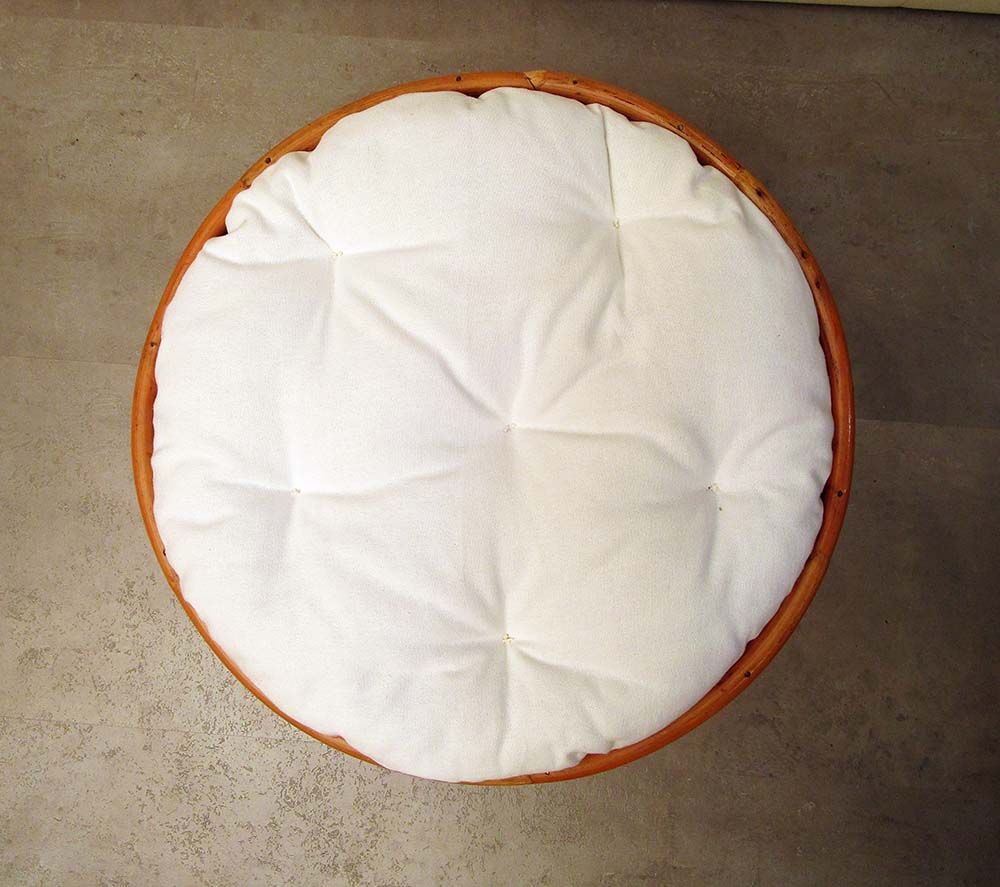 Vintage bamboo tab with cushion