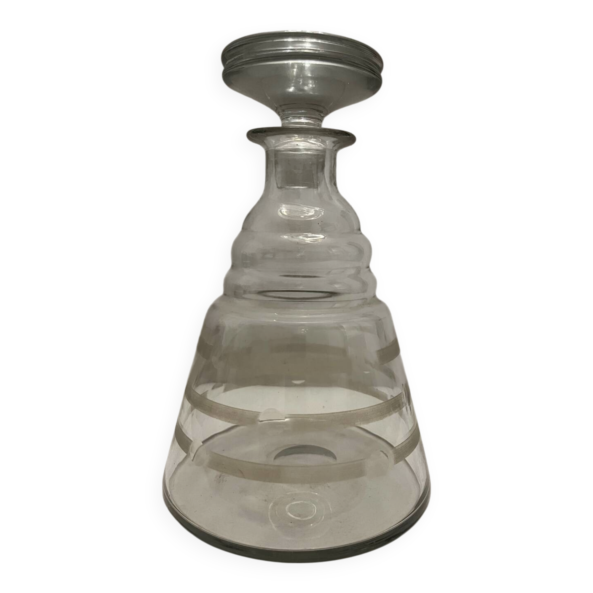 Art Deco Glass Carafe