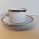 Two teacups and saucers Christofle Malmaison