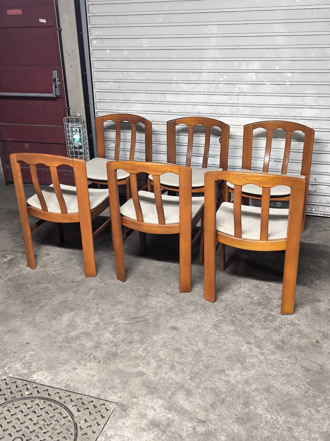 Vintage Baumann elm chairs