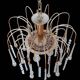 Ancien lustre gouttes d eau Murano