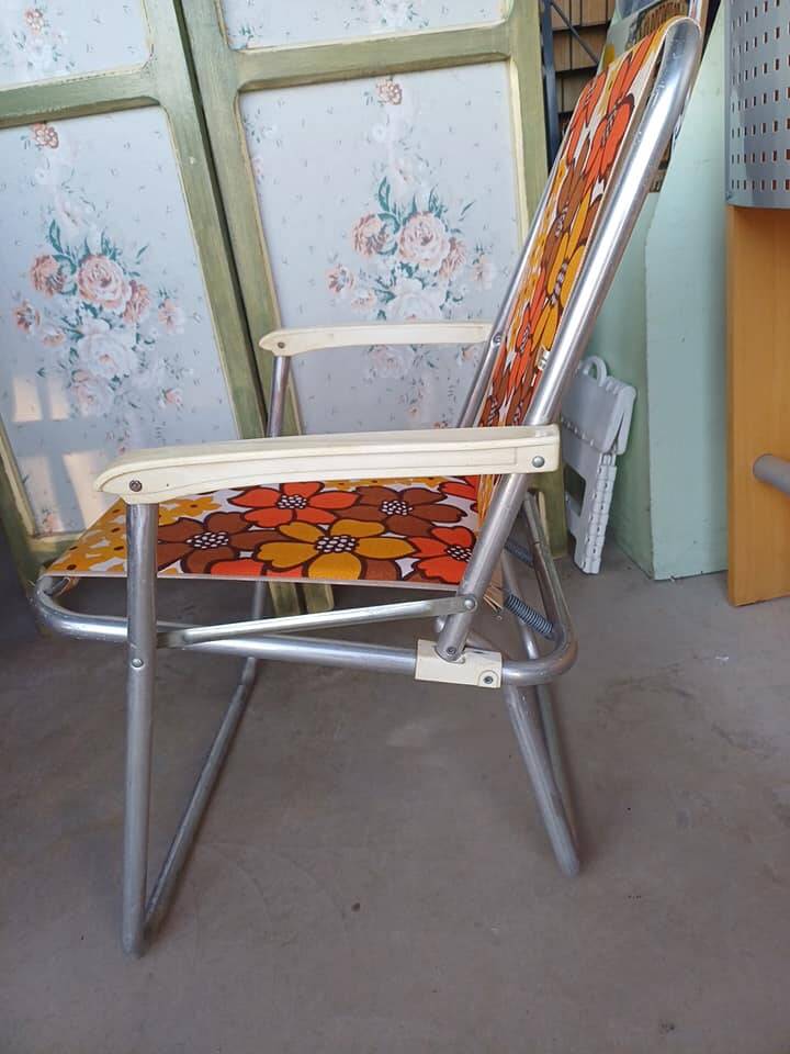 Fauteuil pliant camping 1960/70