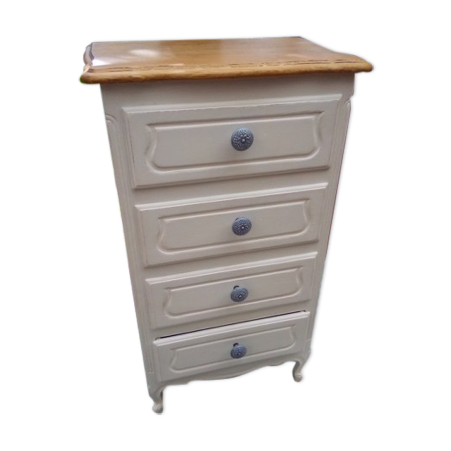 Commode chêne massif patiné