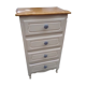 Commode chêne massif patiné