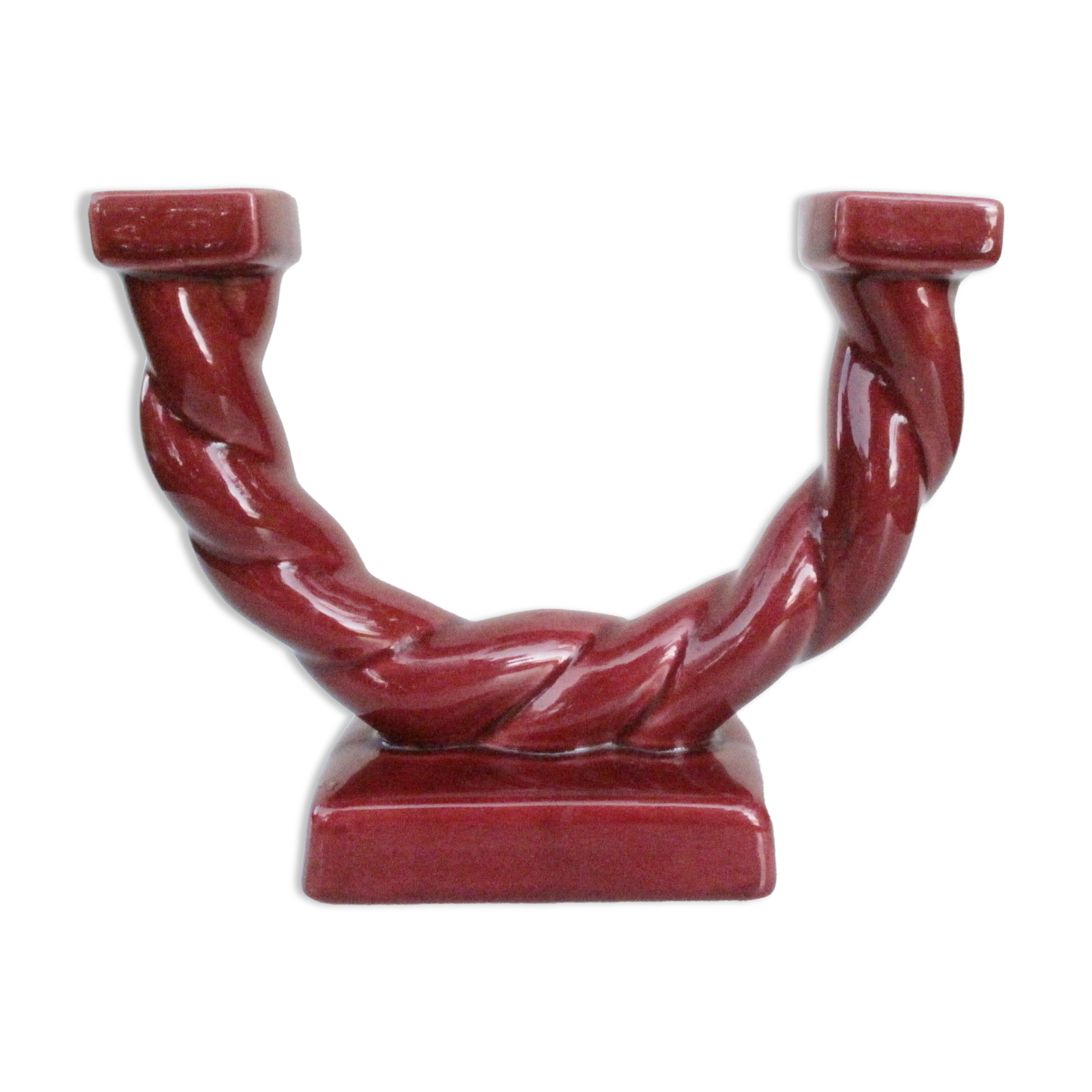Double ceramic chandelier Longchamp