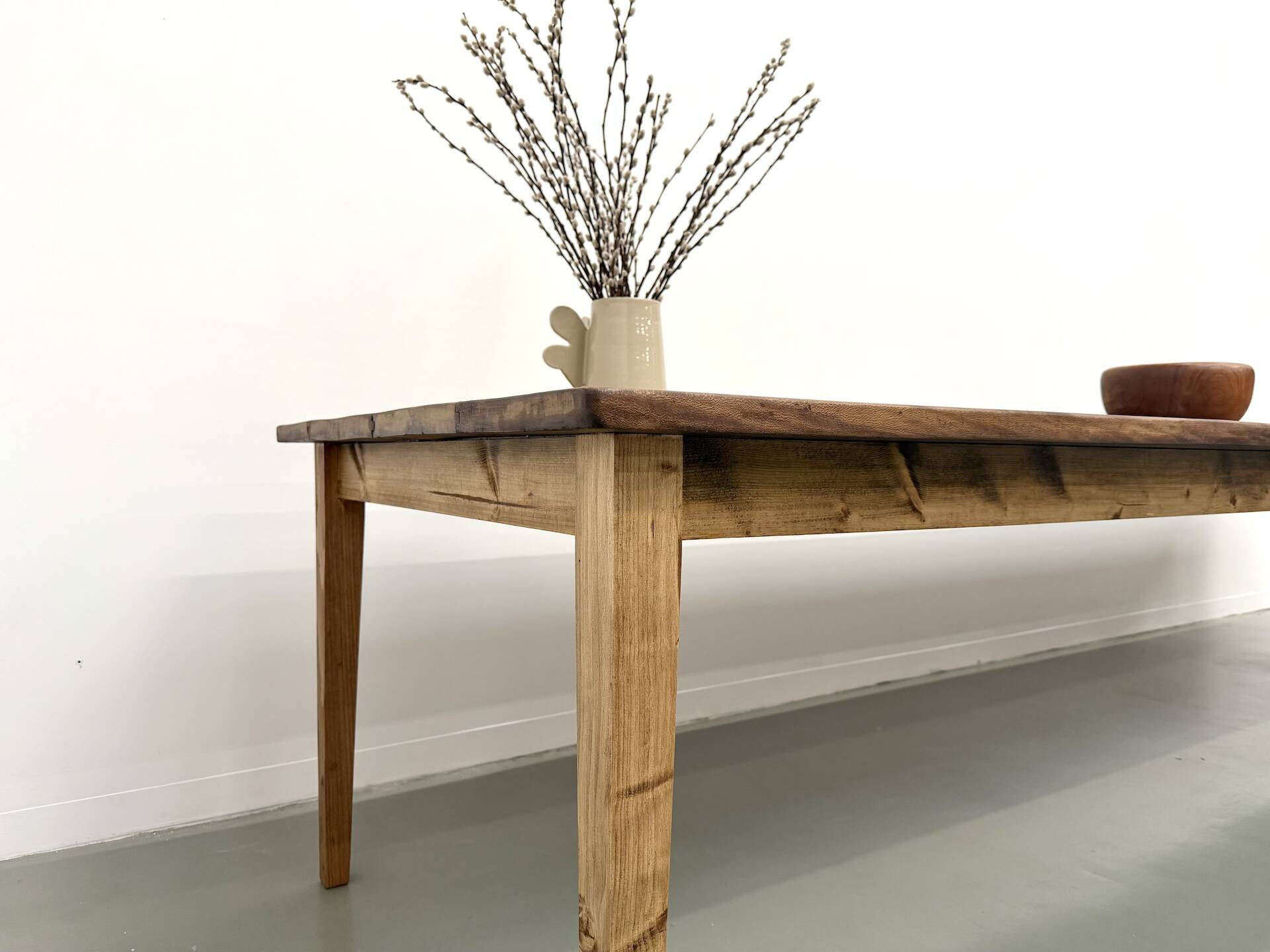 Large XXL Farm Table 4 Metres in Solid Chestnut
