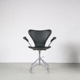 1950s “3217” Swivel desk chair by Arne Jacobsen for Fritz Hansen, Denmark