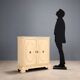Antique walnut wardrobe, Italy, 20th century