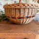 Vintage wicker basket
