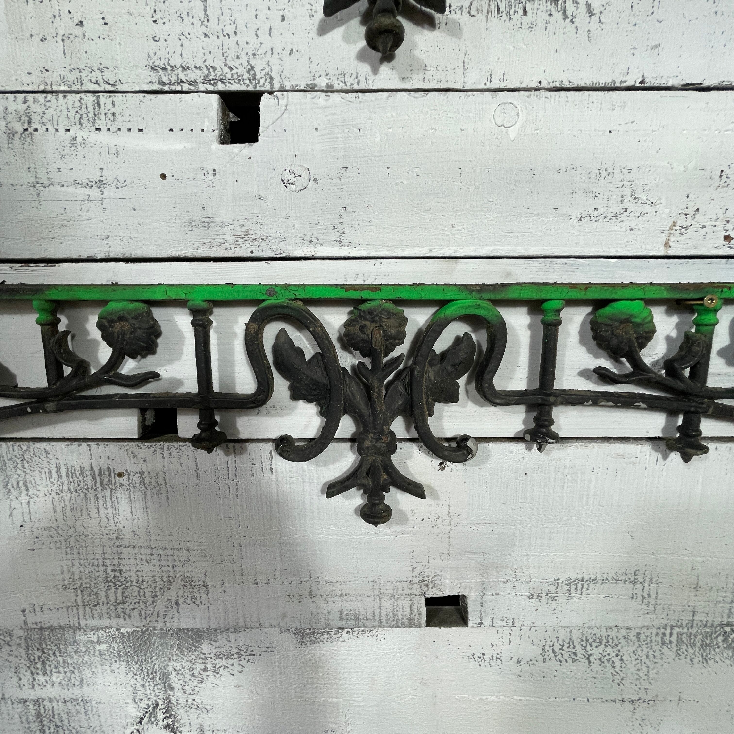 Cast iron railing