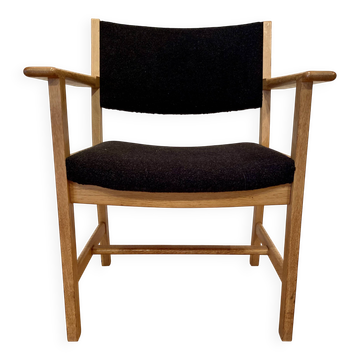 FAUTEUIL ESTAMPILLE "HANS WEGNER" 1960.