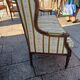 Sofa sofa old style louis xvi 2 places with cushion