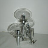 Chrome wall lamp from Sciolari 1970