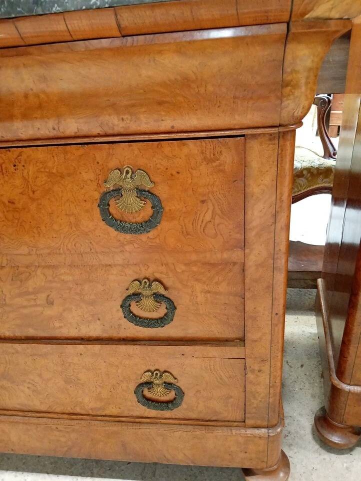 Ensemble de mobilier en pendant époque Charles X