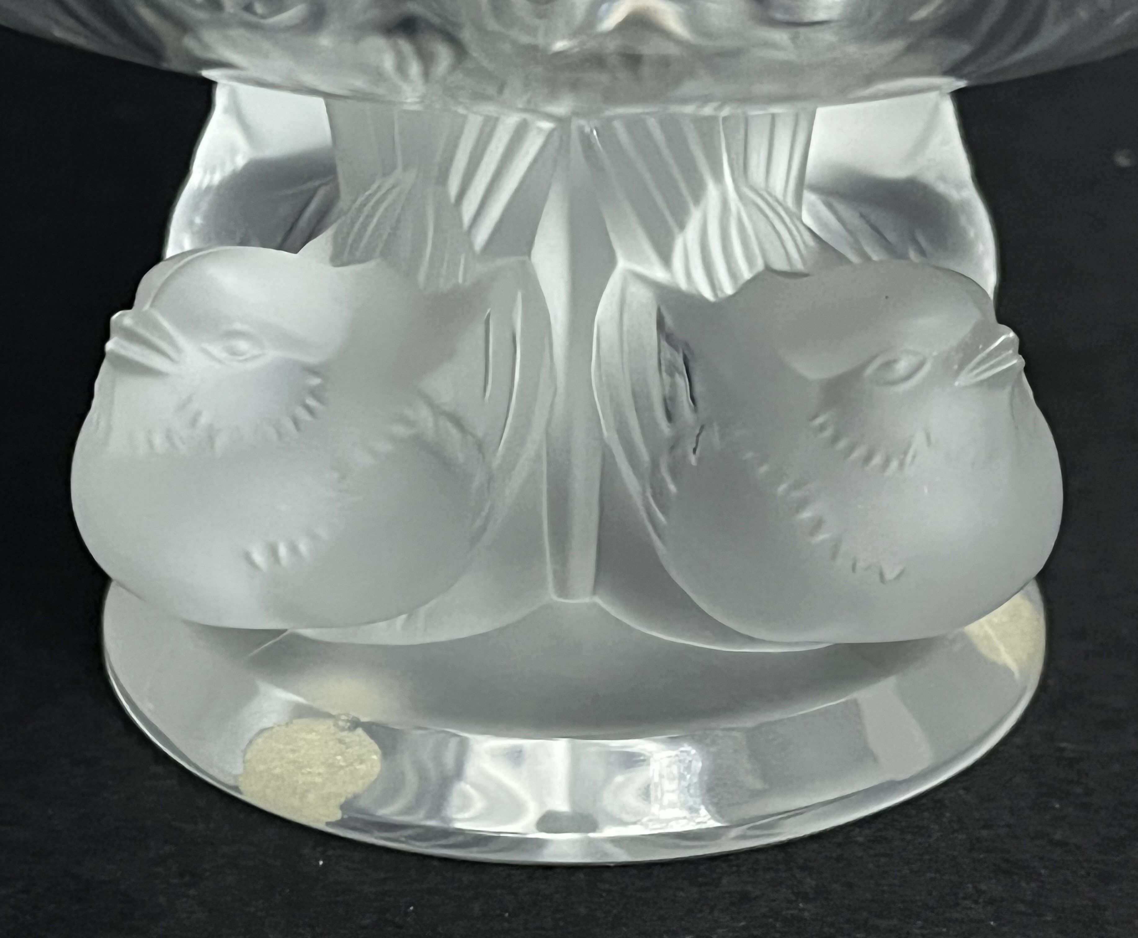Lalique sparrow cup