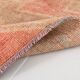 Tapis persan de couloir vintage rouge et marron