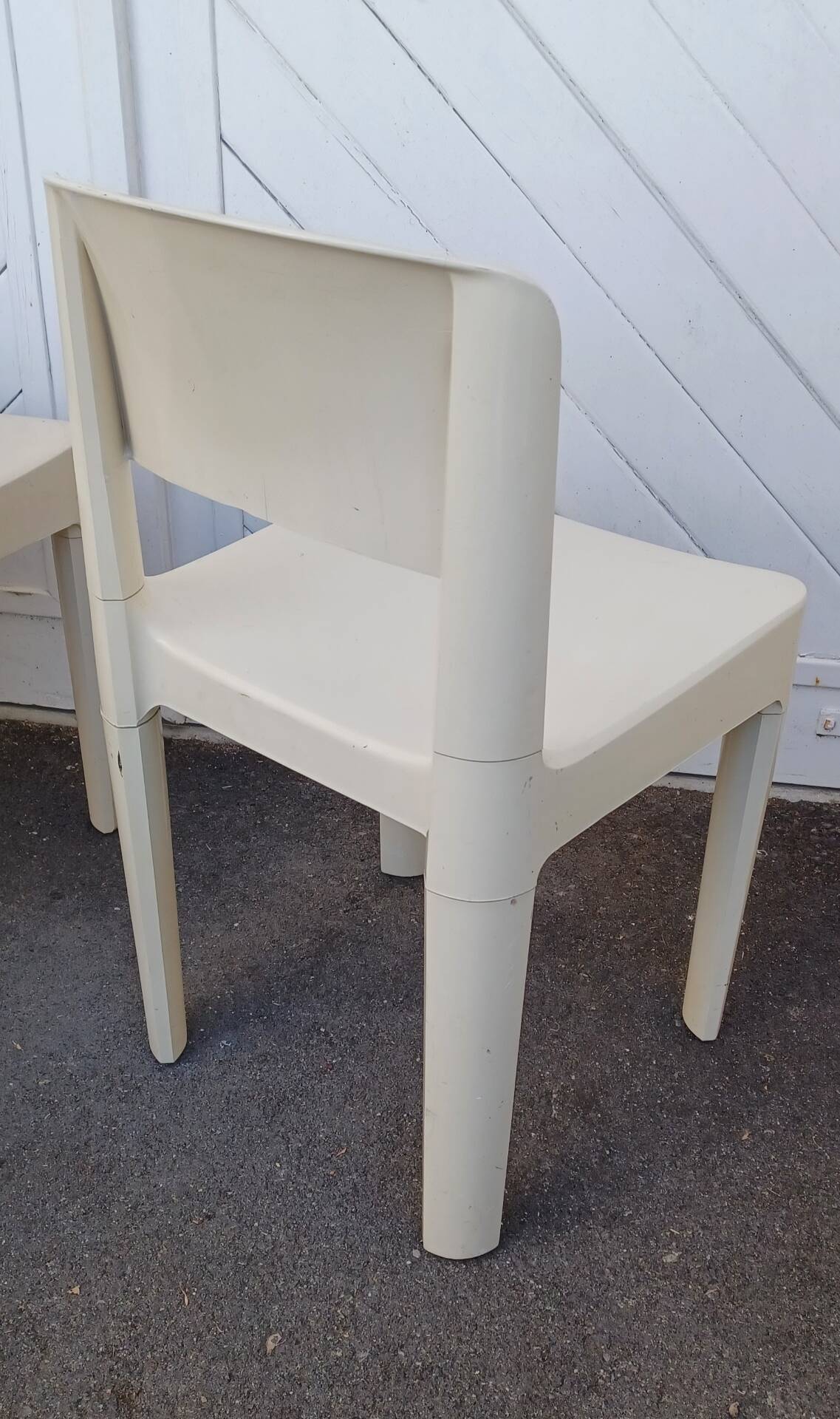 Set of 4 Space Age Allibert chairs