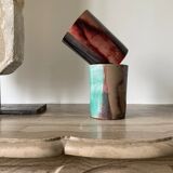 Enamelled ceramic glasses