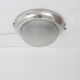Old wall ceiling light glass and aluminium, decoration