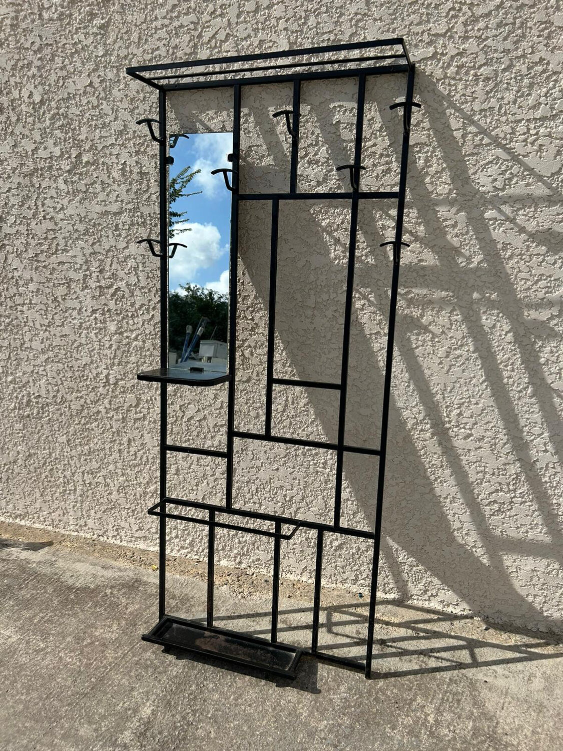 Porte manteau en fer vintage