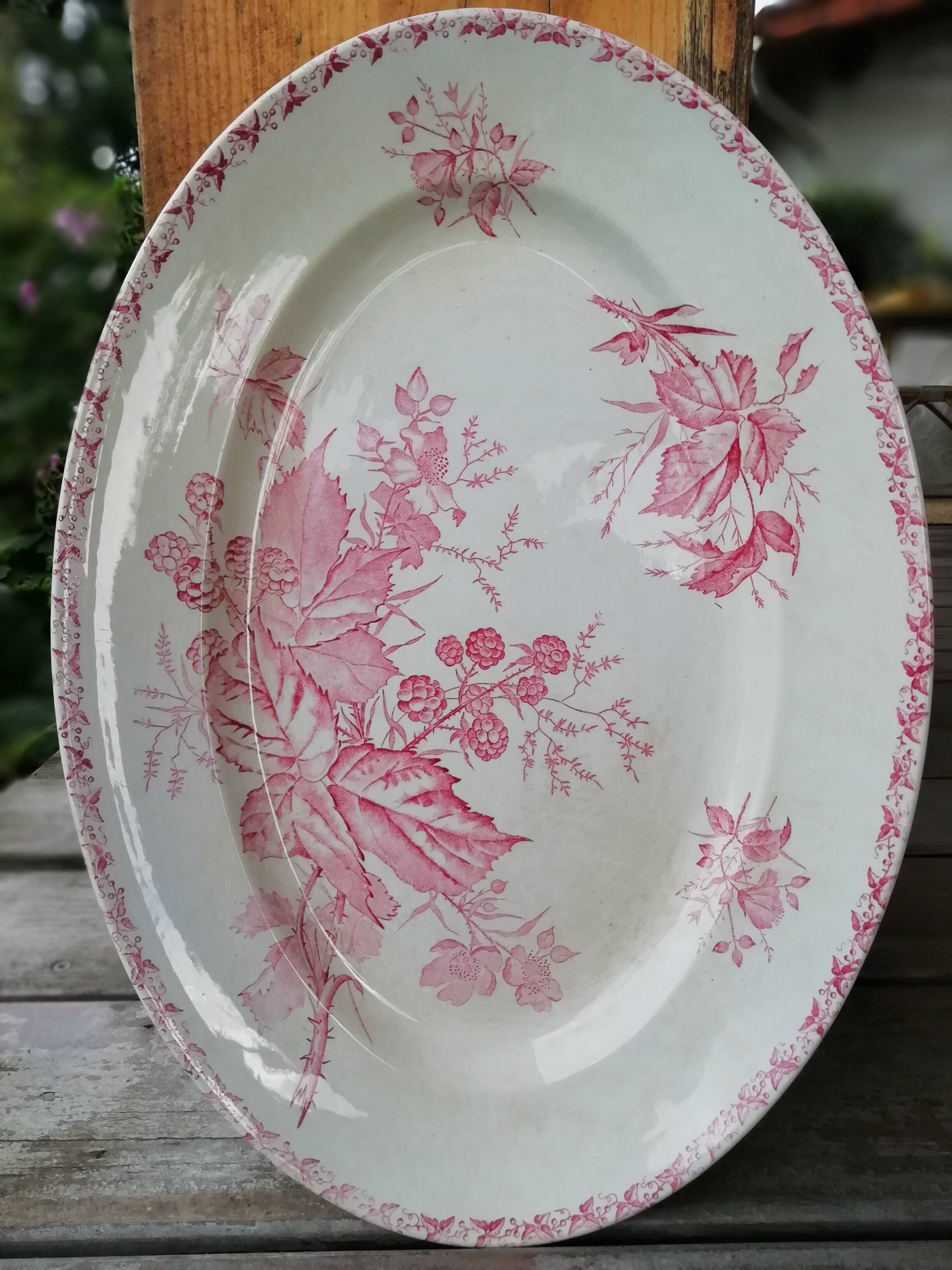 Lot of iron earth dish badonviller