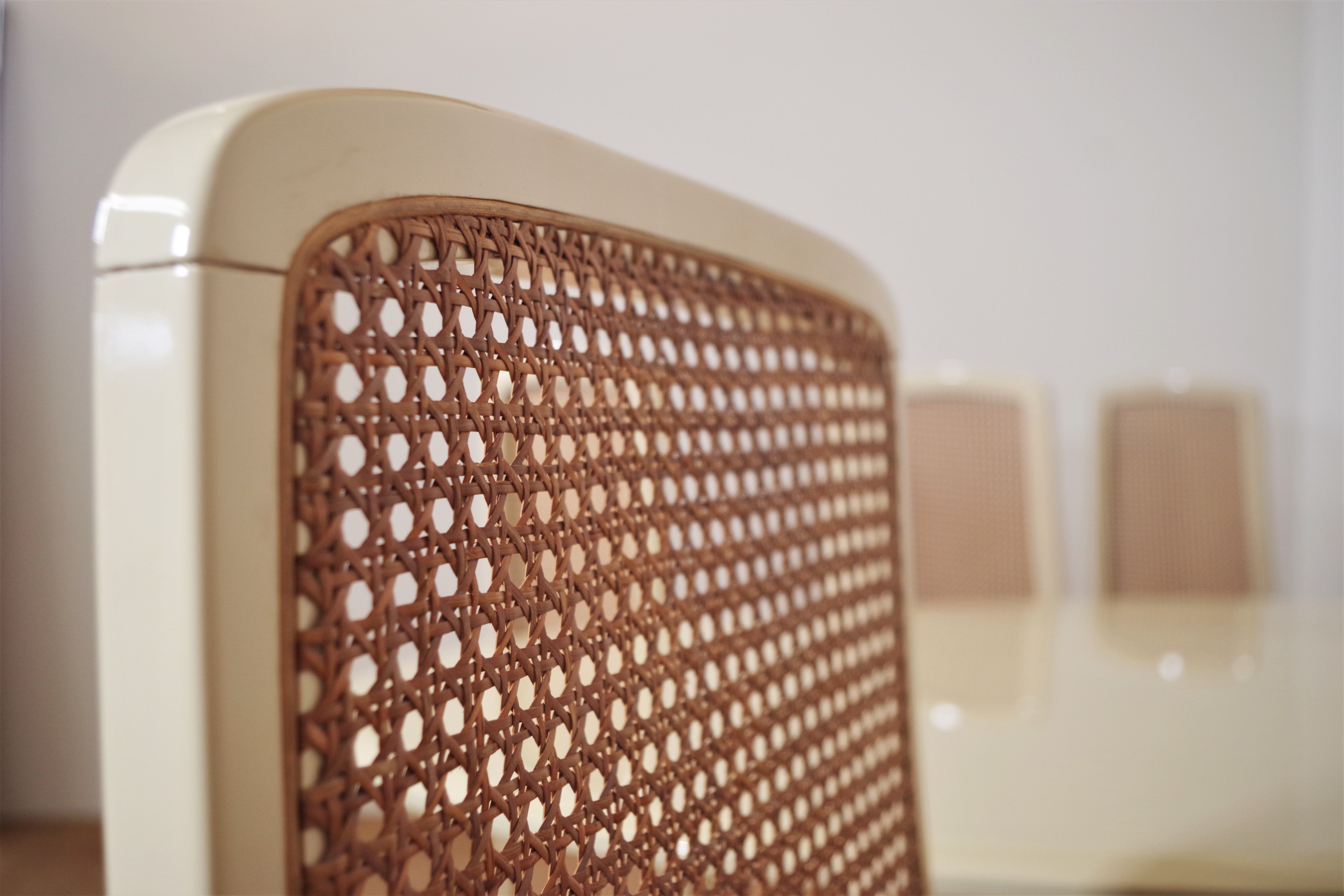 Table and 6 chairs by Mario Sabot from the 70s