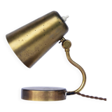 Karl Boréns for Borås Sweden, 1950s Desk Lamp made in Brass