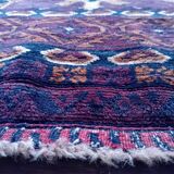 Handmade Afghan Beluch Rug 258x151cm
