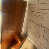 Modernist art deco mahogany mirror