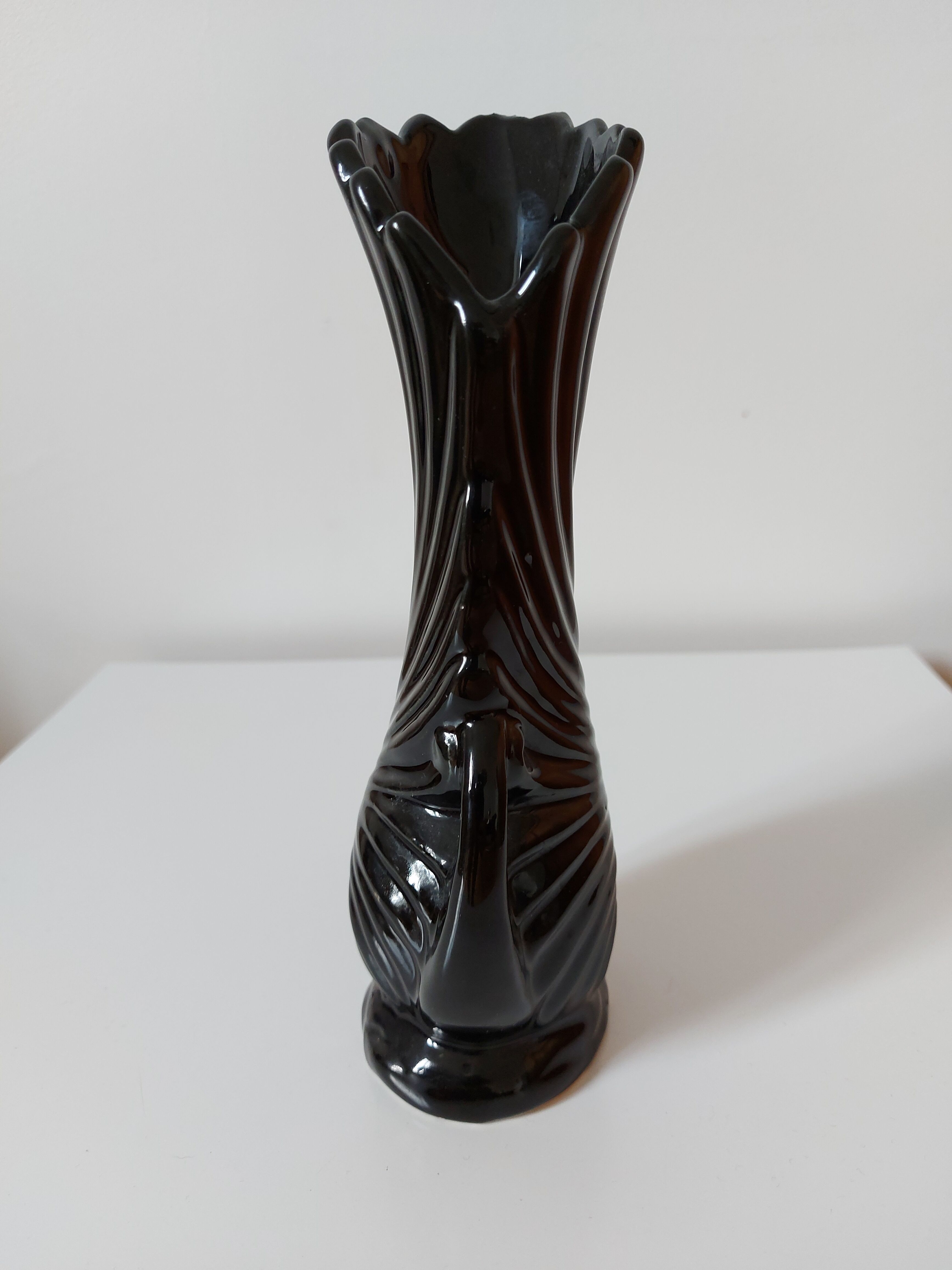 Vase soliflore swan
