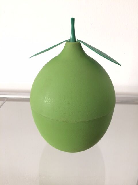 Plastic lemon ice bucket 1970
