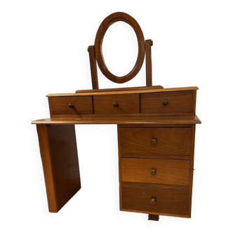 Dressing table and 2 bedside tables in Djibouti walnut